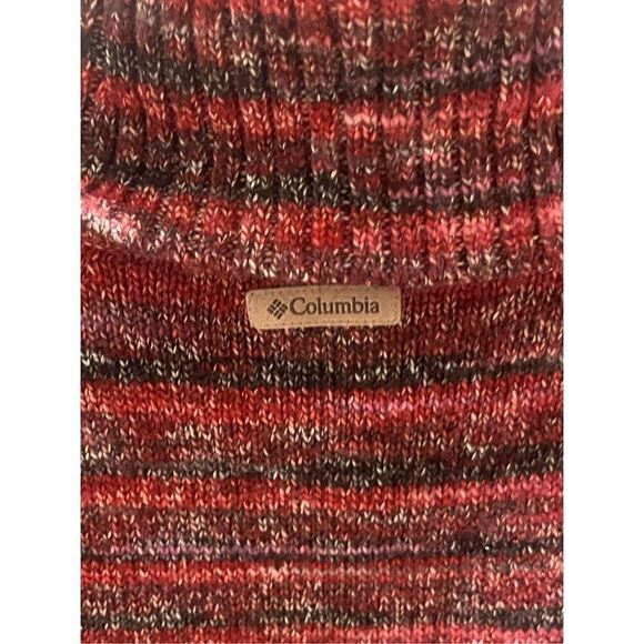 Columbia Knit Cozy Turtleneck Multicolored Sweater Women’s Size Medium - Picture 6 of 7